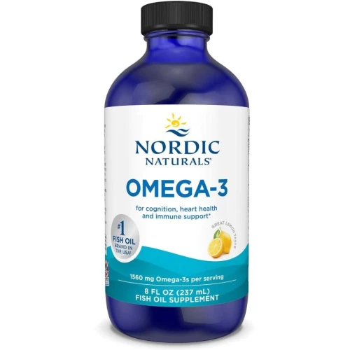 Nordic Naturals - Omega-3 1560 mg Lemon - 237 ml Nordic Naturals - Omega-3 1560 mg Lemon - 237 ml